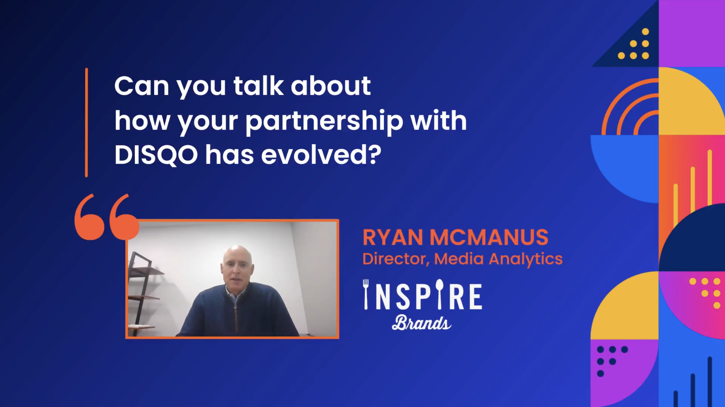 Image of Ryan McManus of Inspire Brands.